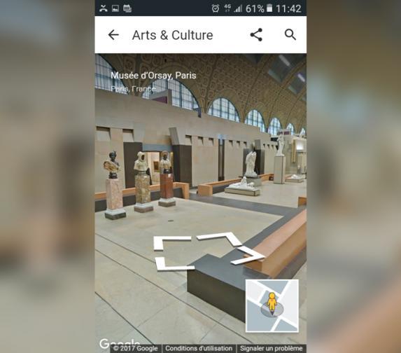 Application - Le plus grand musée du monde entre vos mains 