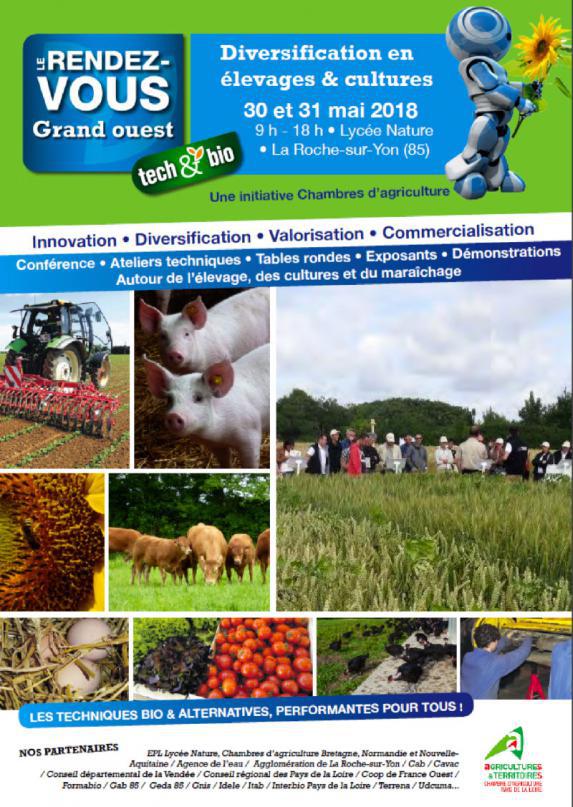 Vendée - Tech & bio, aujourd'hui et demain à  La Roche-sur-Yon ! 