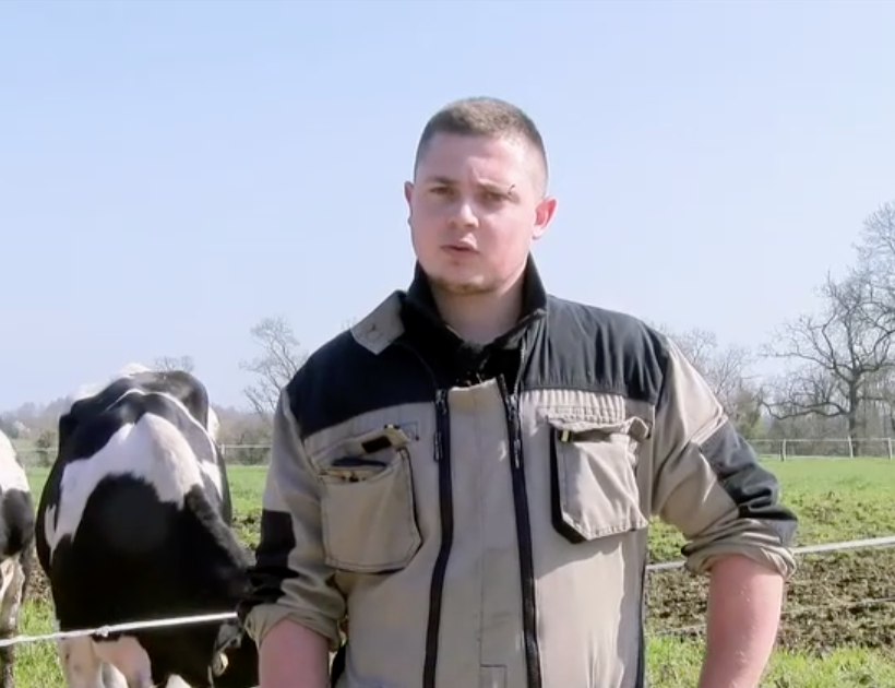 Vendée - Quentin Guibert, jeune éleveur laitier veut être optimiste