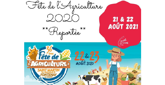 Vendée - Annulation de la fête de l'Agriculture de Vendée