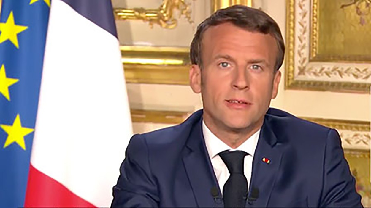 [COVID-19] En visite en Bretagne, Emmanuel Macron dit «merci à la ferme France»