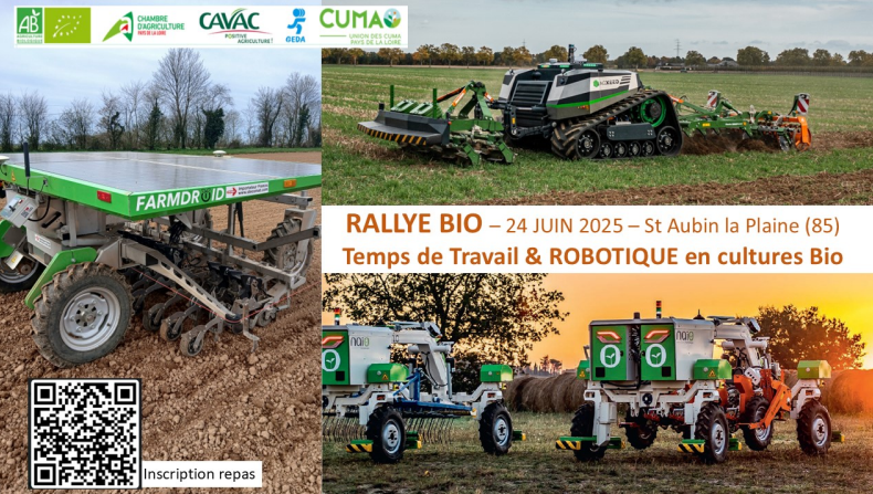 Des robots dans les champs