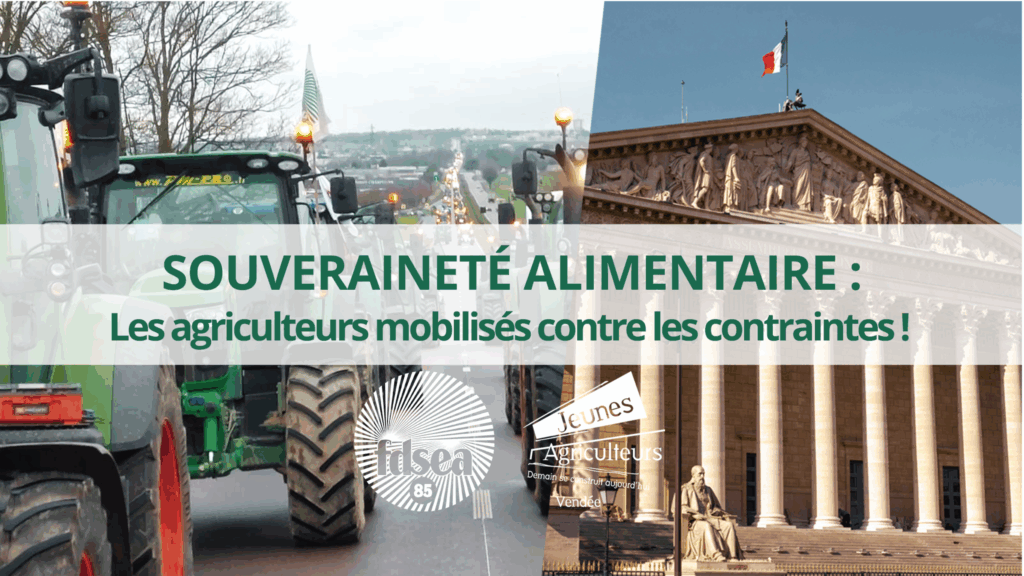 FNSEA - JA saluent l'accord parlementaire pour lever les contraintes au métier d'agriculteur