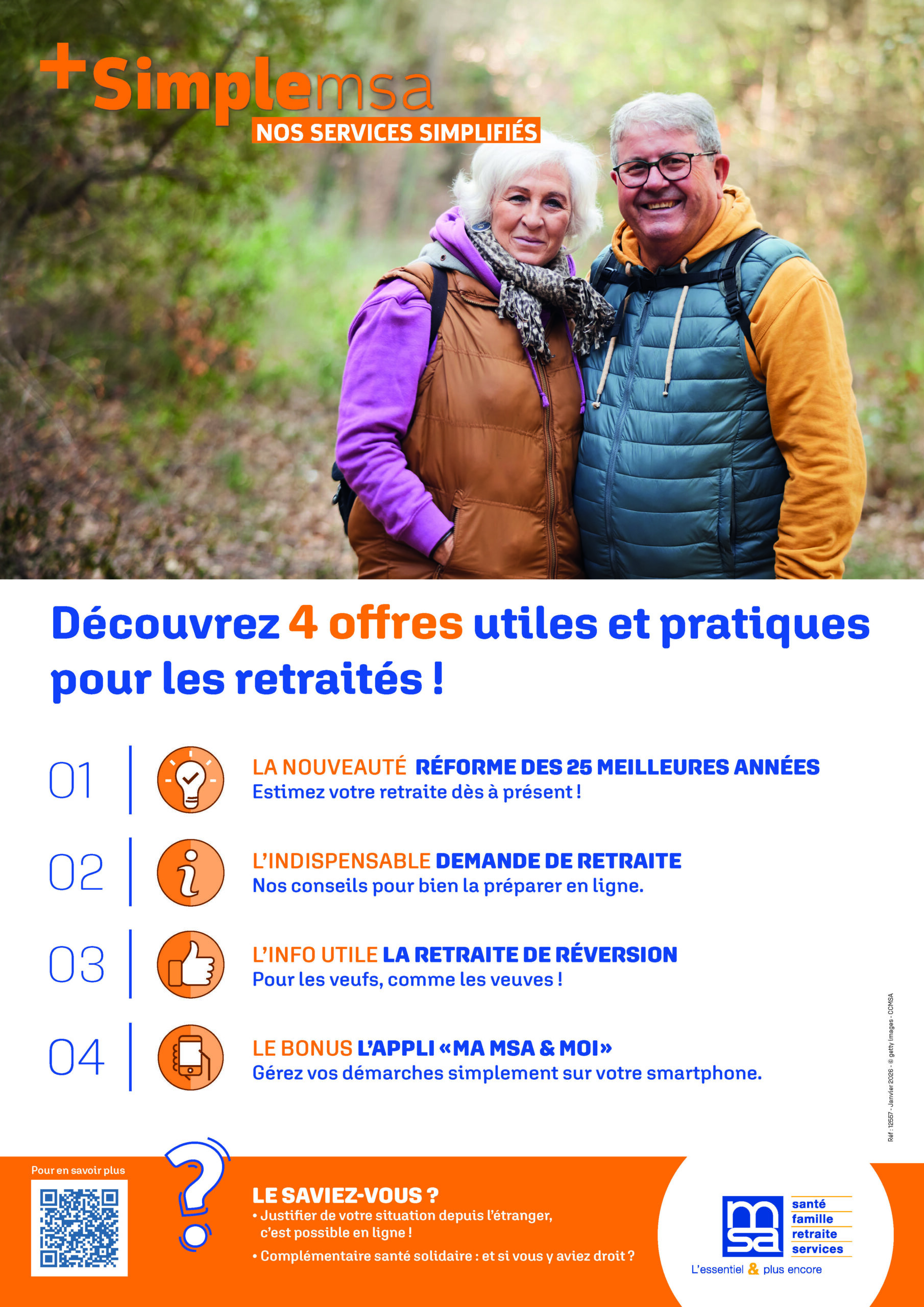 MSA 44-85 : Faire le point sur sa retraite