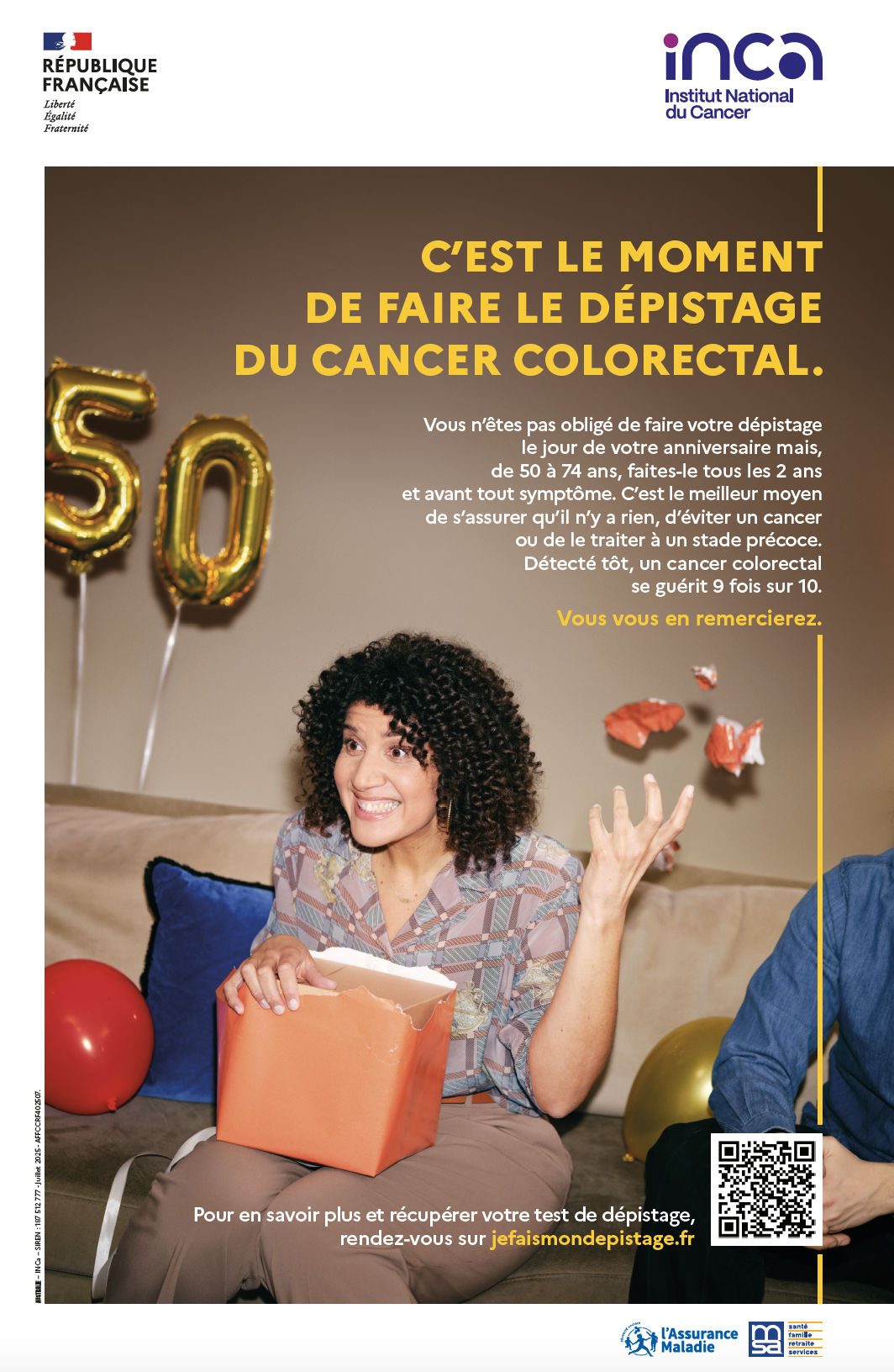 MSA 44-85 : Cancer colorectal