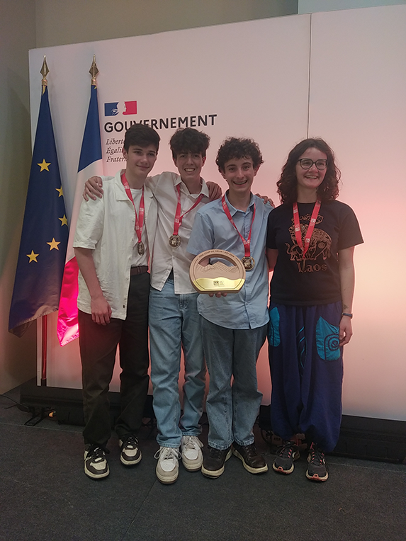 Prix Coup de Cœur pour "Les Roues Libres" (Brem-sur-Mer)